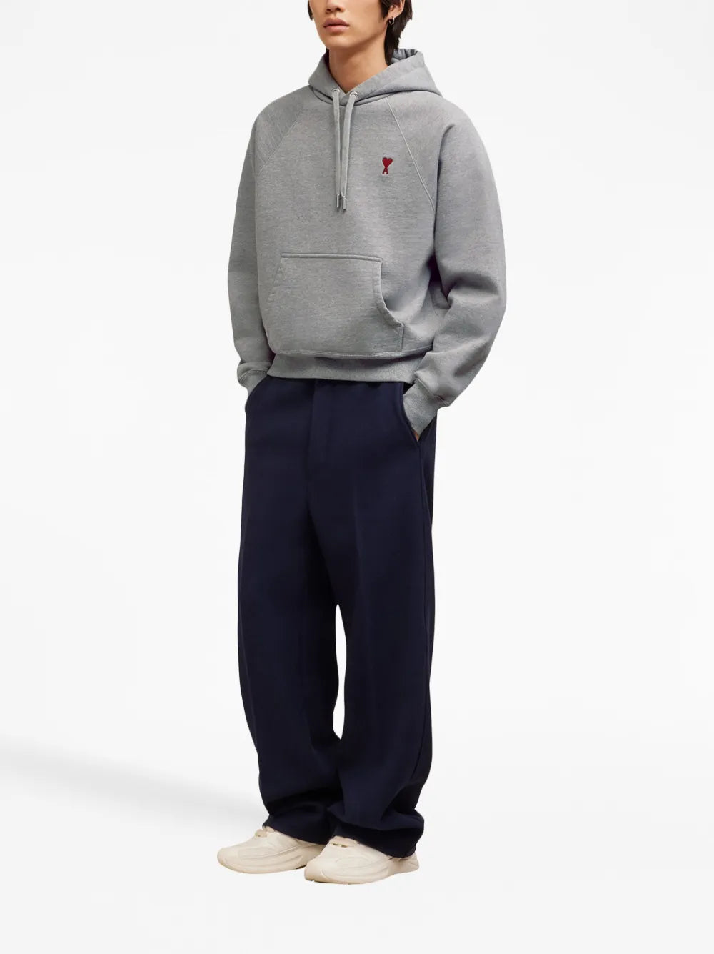 Sweatshirts Sweat à capuche Ami de Coeur Ami PARIS Gris Unisexe