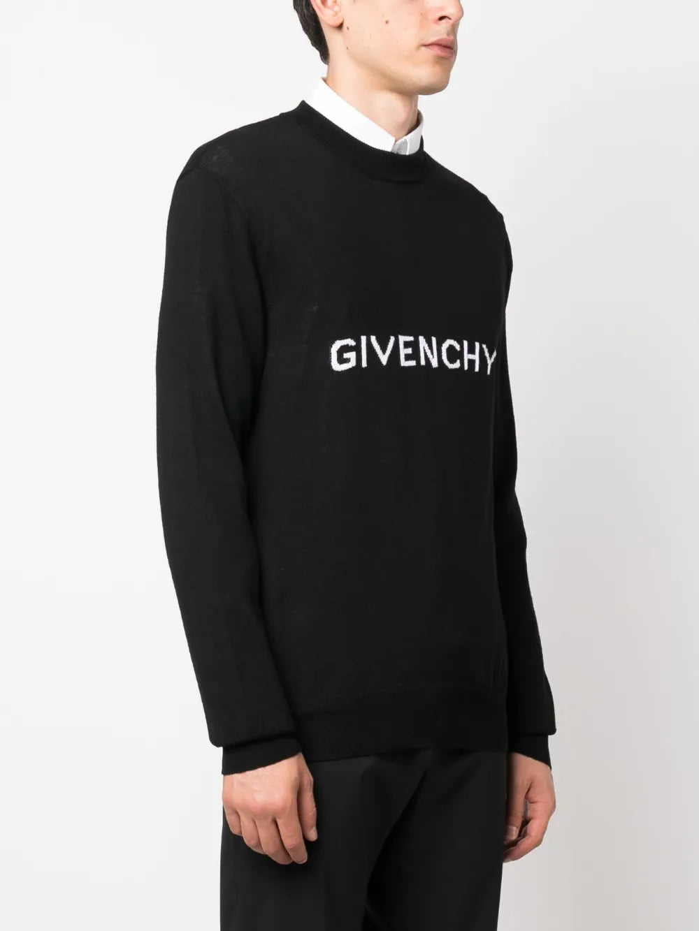 Sweatshirts Pull à logo Givenchy Noir Homme