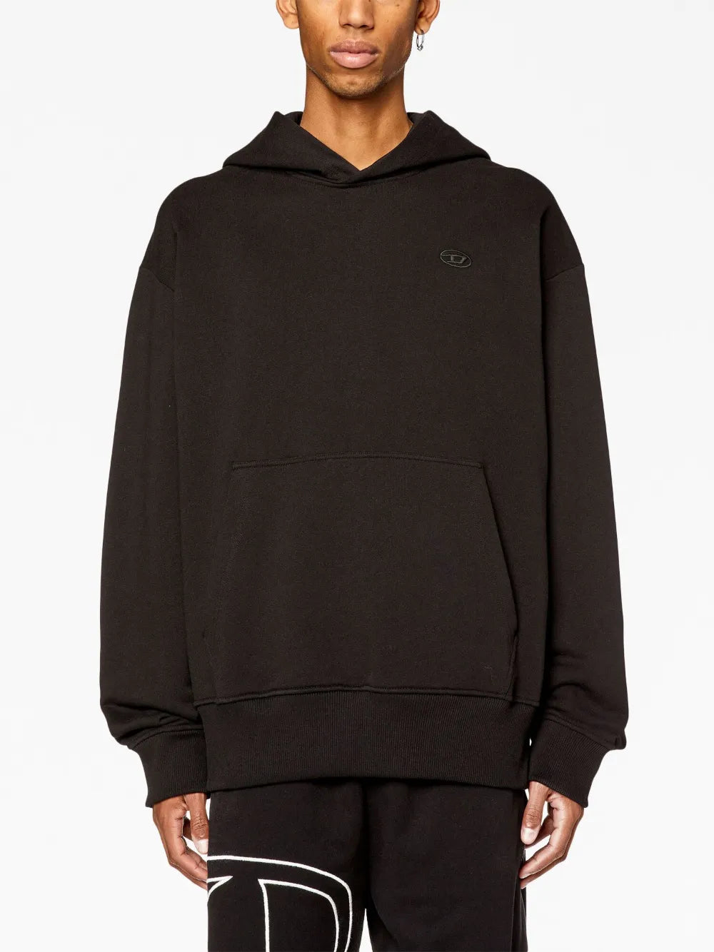Sweatshirts Hoodie S-Macs-Megoval Diesel Noir Homme