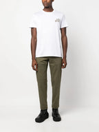 Tシャツ ロゴTシャツ Moncler 白 男