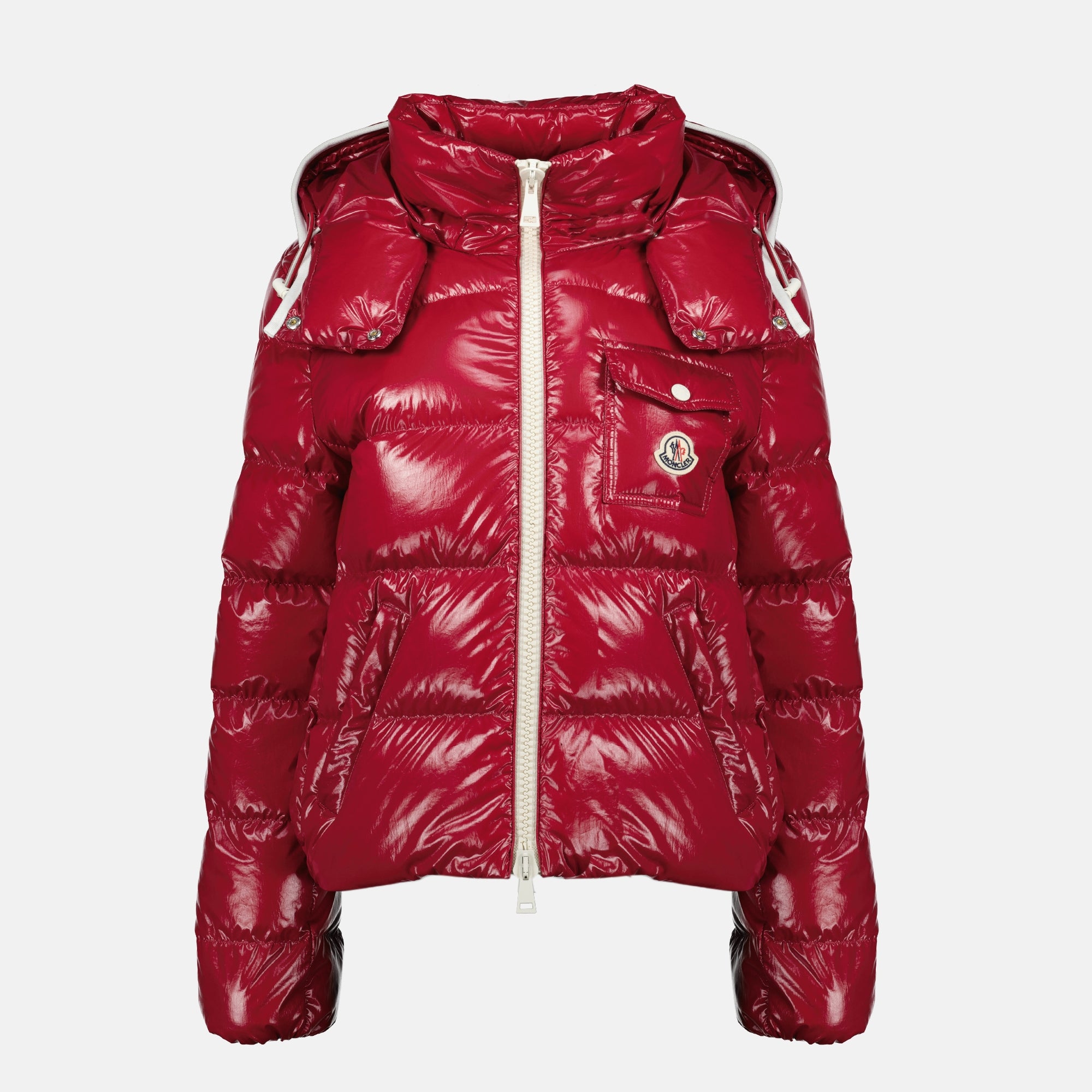 Bild des Moncler Damen Doudoune Andro in Rot - Frühling-Sommer 2026 - Vorderansicht