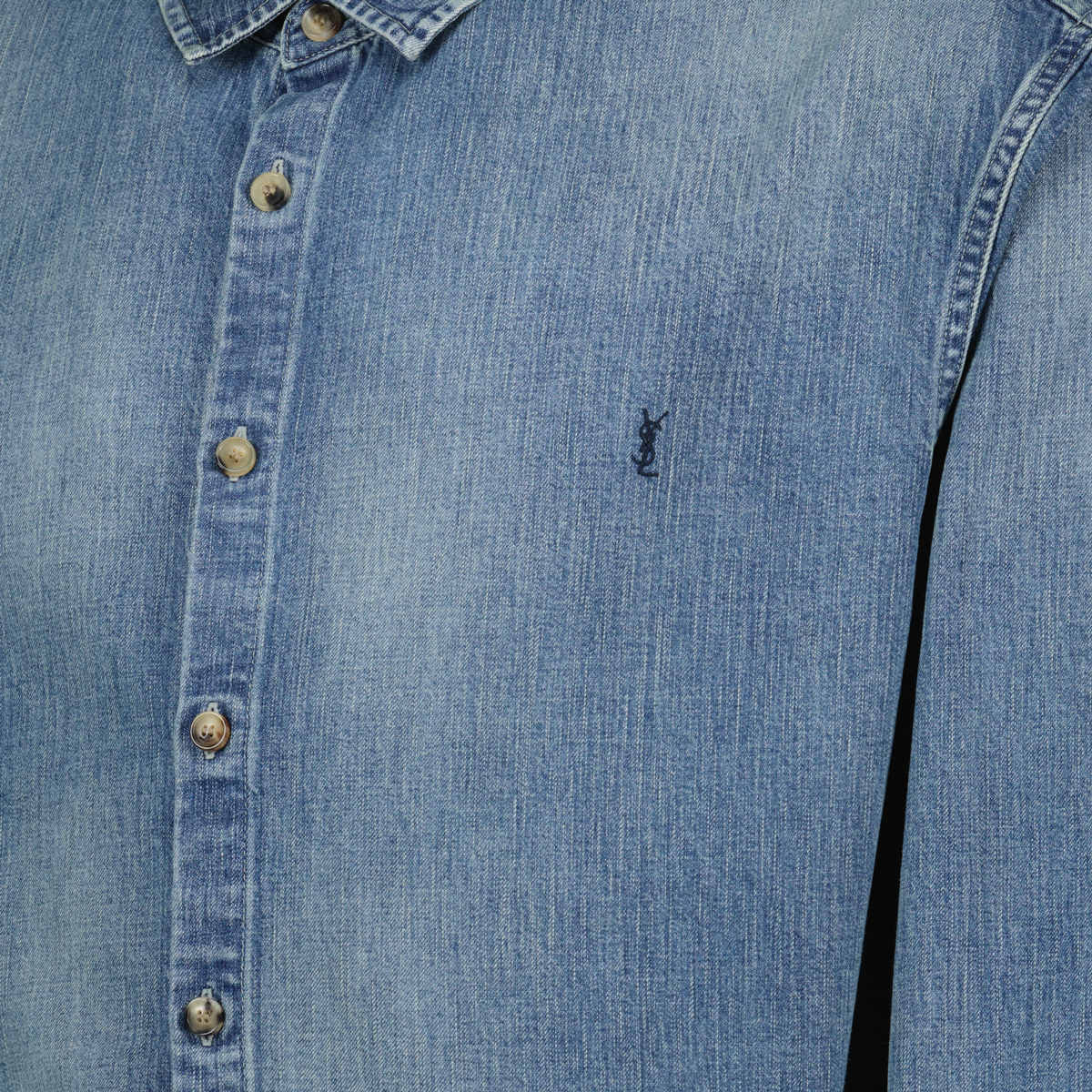 Shirts Cassandre Shirt Saint Laurent Blue Homme