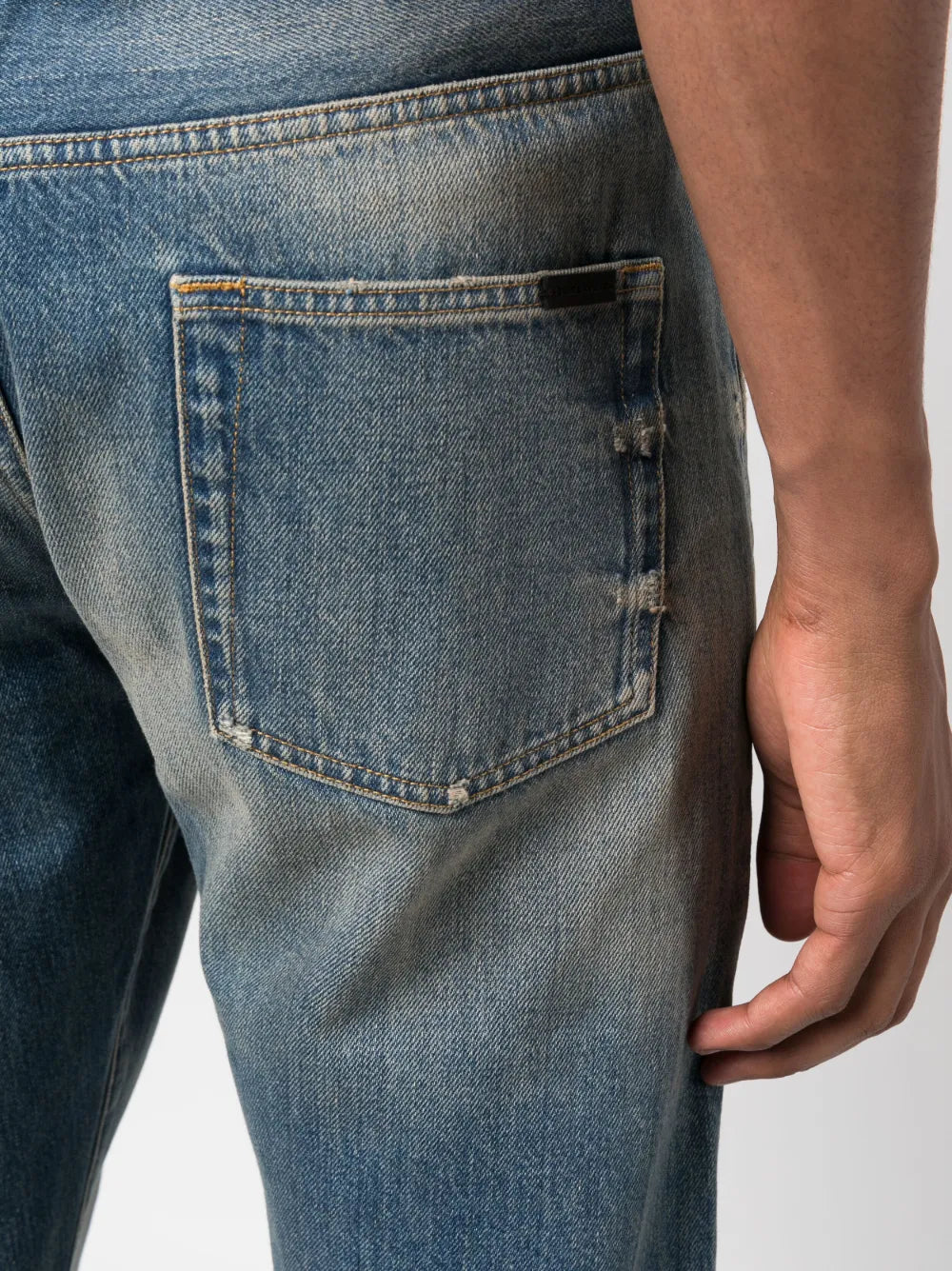 Pants SL7276 Jeans Pants Saint Laurent Blue Man