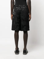 Shorts Short Graffiti Alexander McQueen Noir Homme