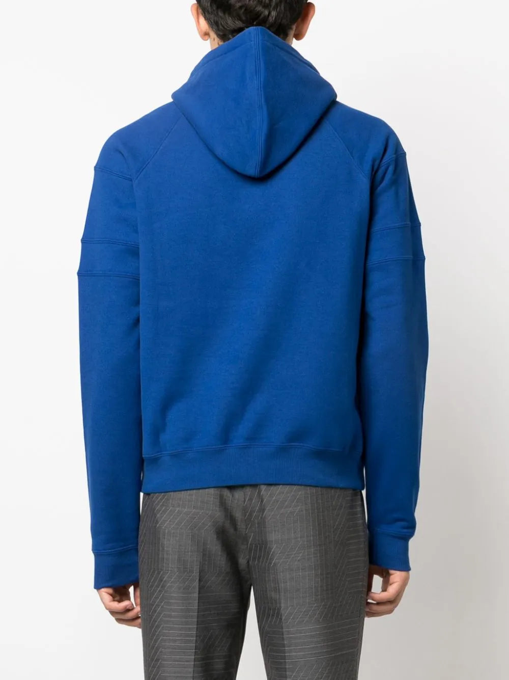 Sweatshirts Sweat à capuche à logo Saint Laurent Bleu foncé Homme