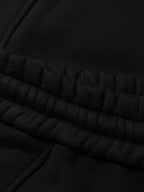 Pantaloni Pantaloni Jogging Ampi Off-White Nero Femme