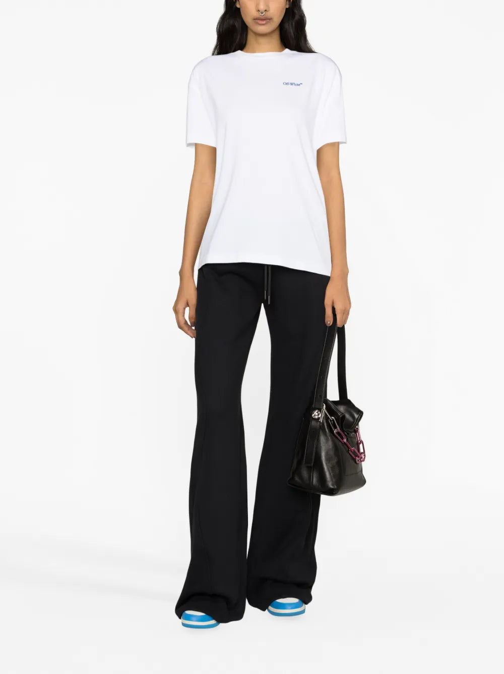 Pantalons Pantalon jogging large Off-White Noir Femme