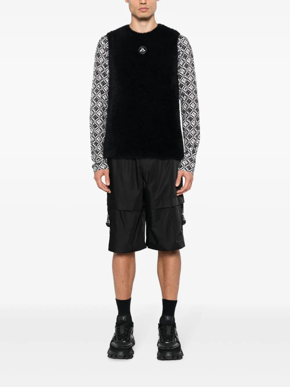 Shorts Short Cargo Givenchy Black Man