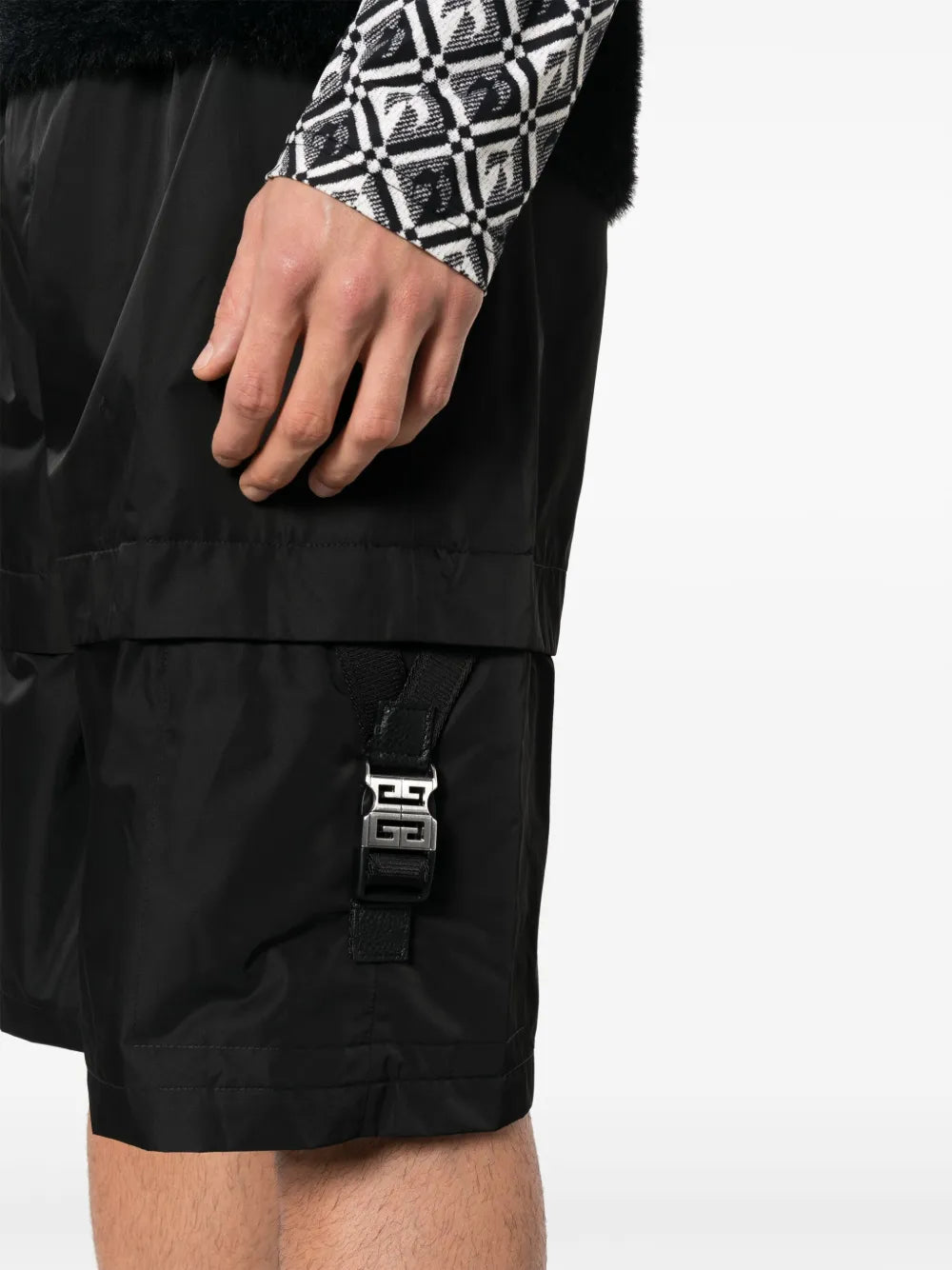 Shorts Short Cargo Givenchy Black Man