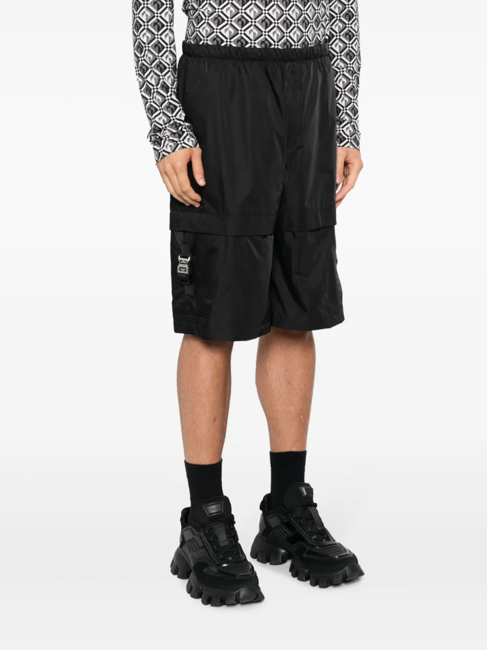 Shorts Short Cargo Givenchy Black Man