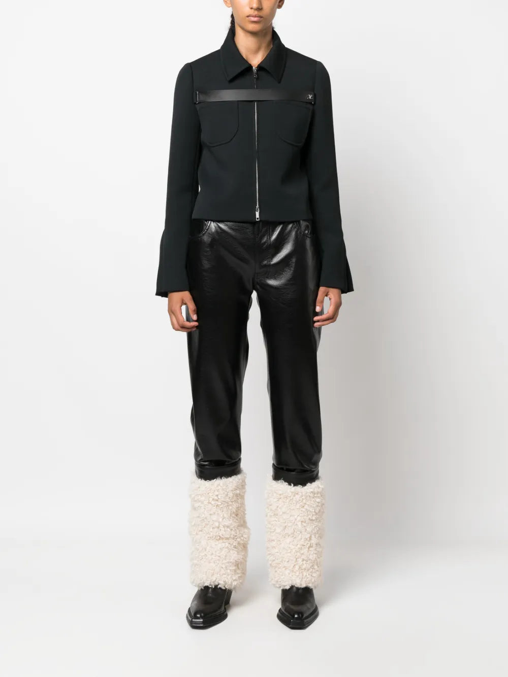 Pantaloni Pantaloni Ibridi Coperni Nero Femme