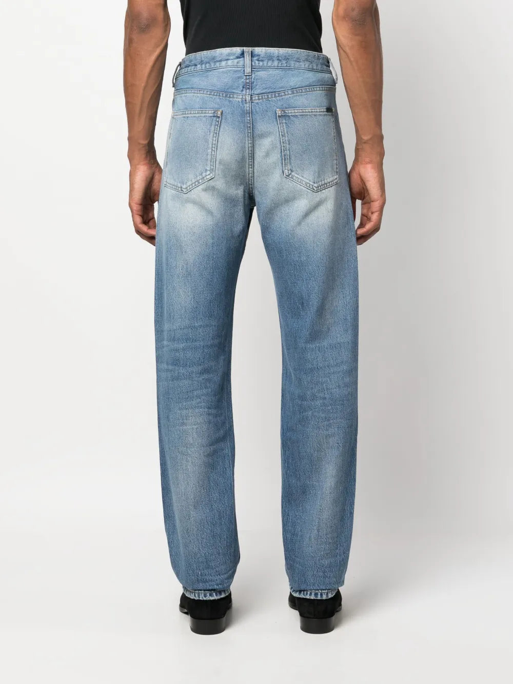 Pantalons Pantalon jean baggy Saint Laurent Bleu Homme