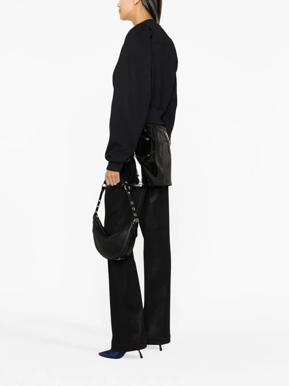 Sudaderas Sudadera Off Stamp Off-White Negro Femme