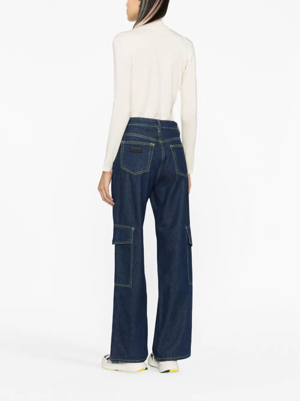 Maille Pull Kenzo Target Kenzo Blanc Femme