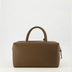 Imagen del bolso Boston de Max Mara en cuero marrón para mujeres - Temporada Primavera-Verano 2026 - Vista Trasera