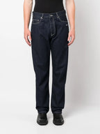 Pantaloni Jeans Straight Off Skate Off-White Blu scuro Homme
