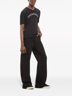 Camisetas Camiseta de béisbol de malla Courrèges Negro Homme