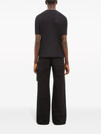 Camisetas Camiseta de béisbol de malla Courrèges Negro Homme