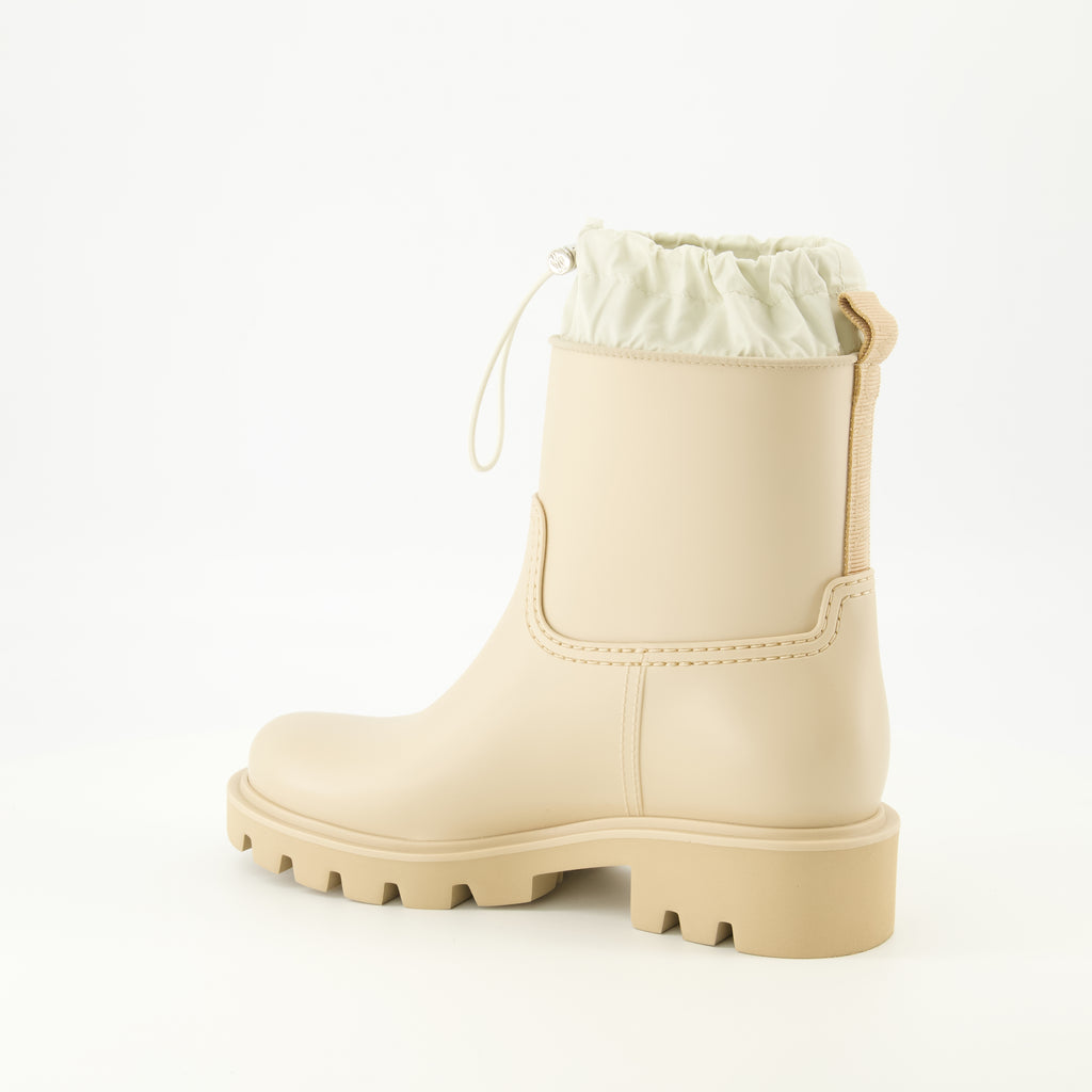 Bottines Bottines de pluie Kickstream beige Moncler Beige Femme
