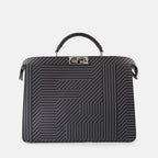 Borse tote Borsa Peekaboo ISeeU Fendi Grigio Homme