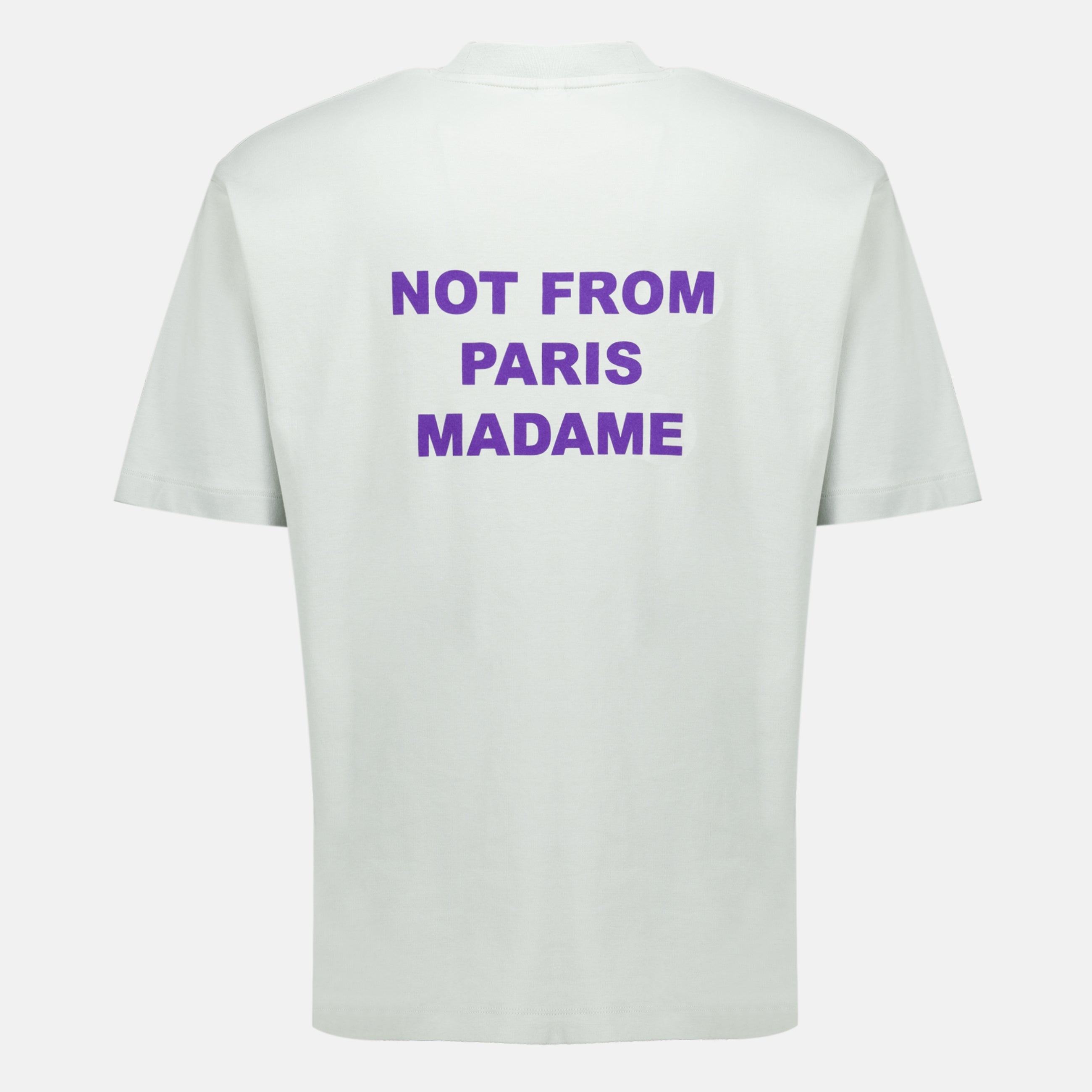 T-shirts Maglietta Slogan Grigia Drole De Monsieur Gris Homme