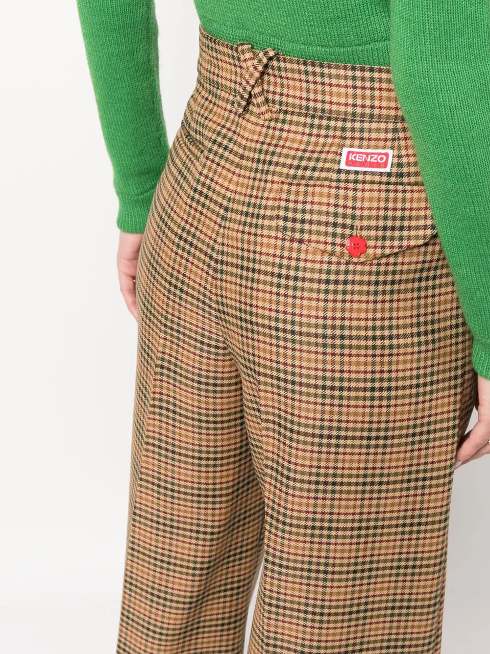 Pantalons Pantalon tailoring Kenzo Marron Femme