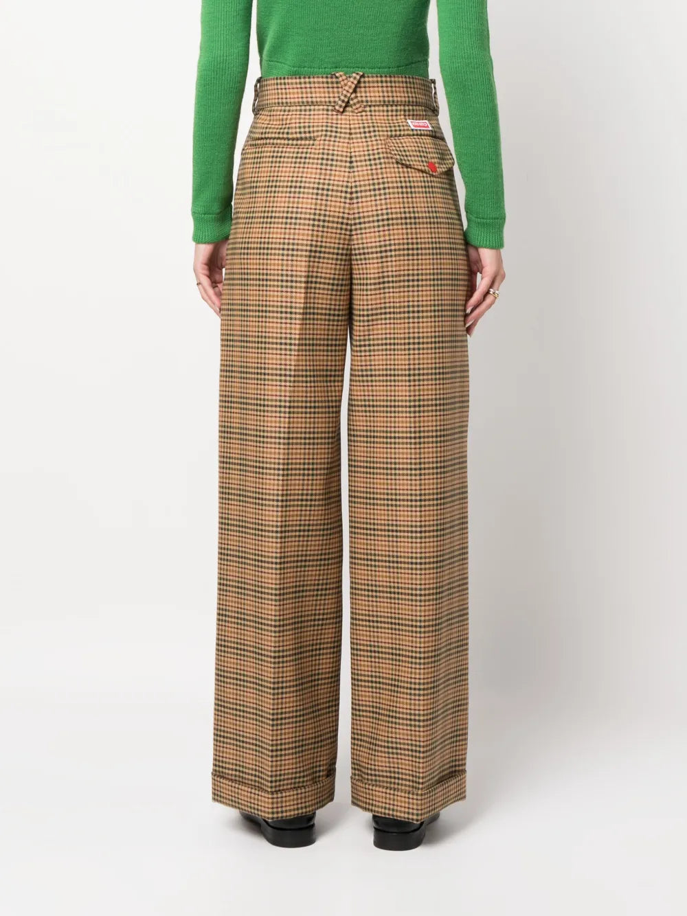 Pantalons Pantalon tailoring Kenzo Marron Femme