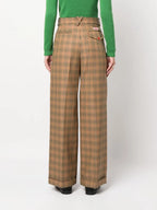 Pantalons Pantalon tailoring Kenzo Marron Femme