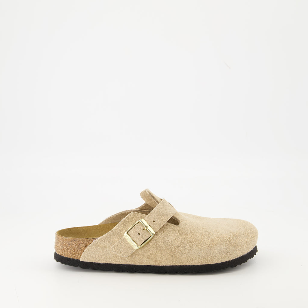 Image de l'article Mules Boston de la marque Birkenstock pour Femme - Saison Automne-Hiver 2025 - Vue latérale droite