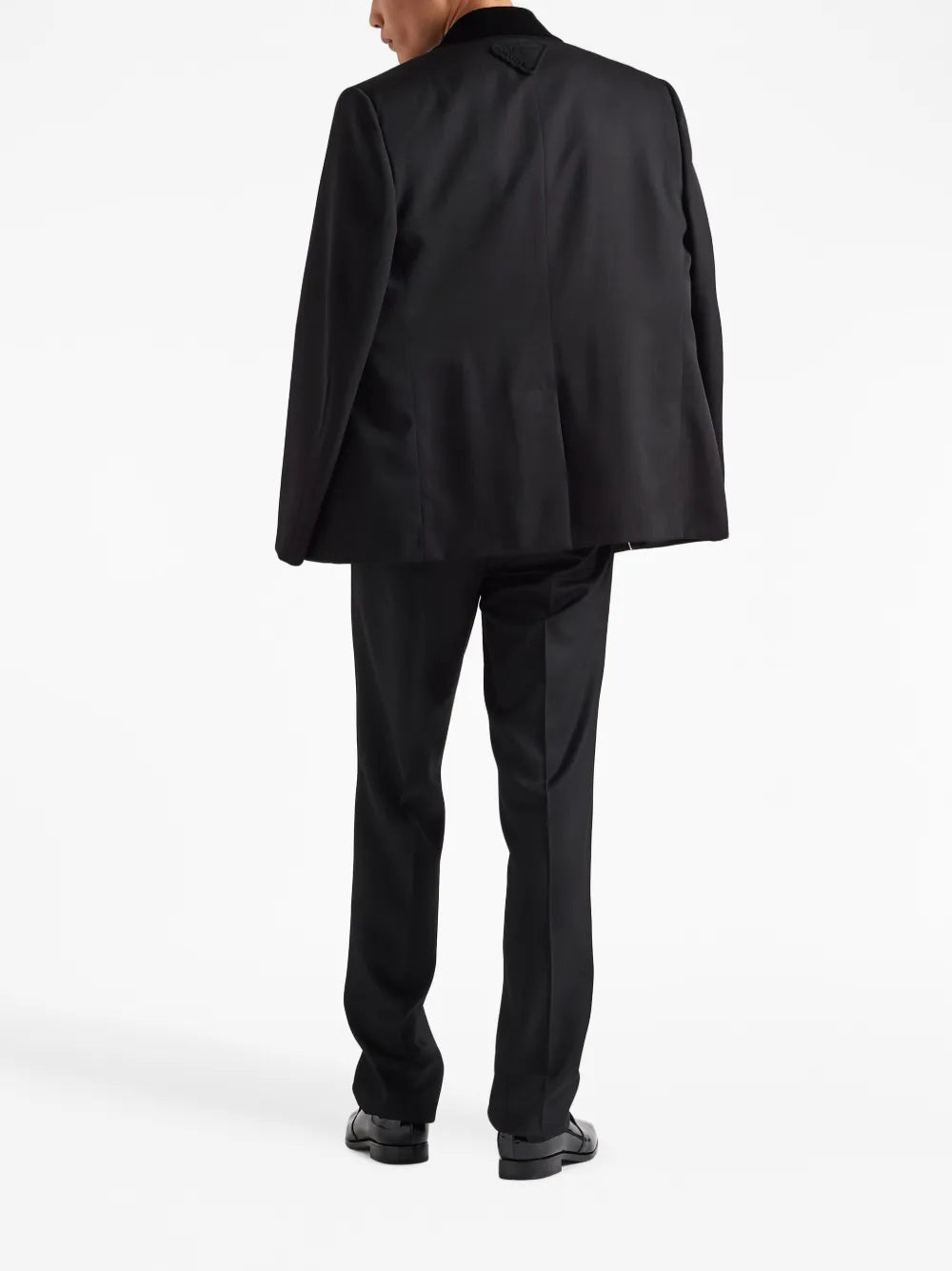 Pants Belted Trousers Prada Black Man