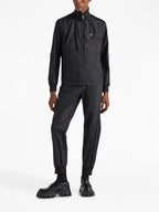 Pantalons Pantalon jogging en soie et nylon Prada Noir Homme