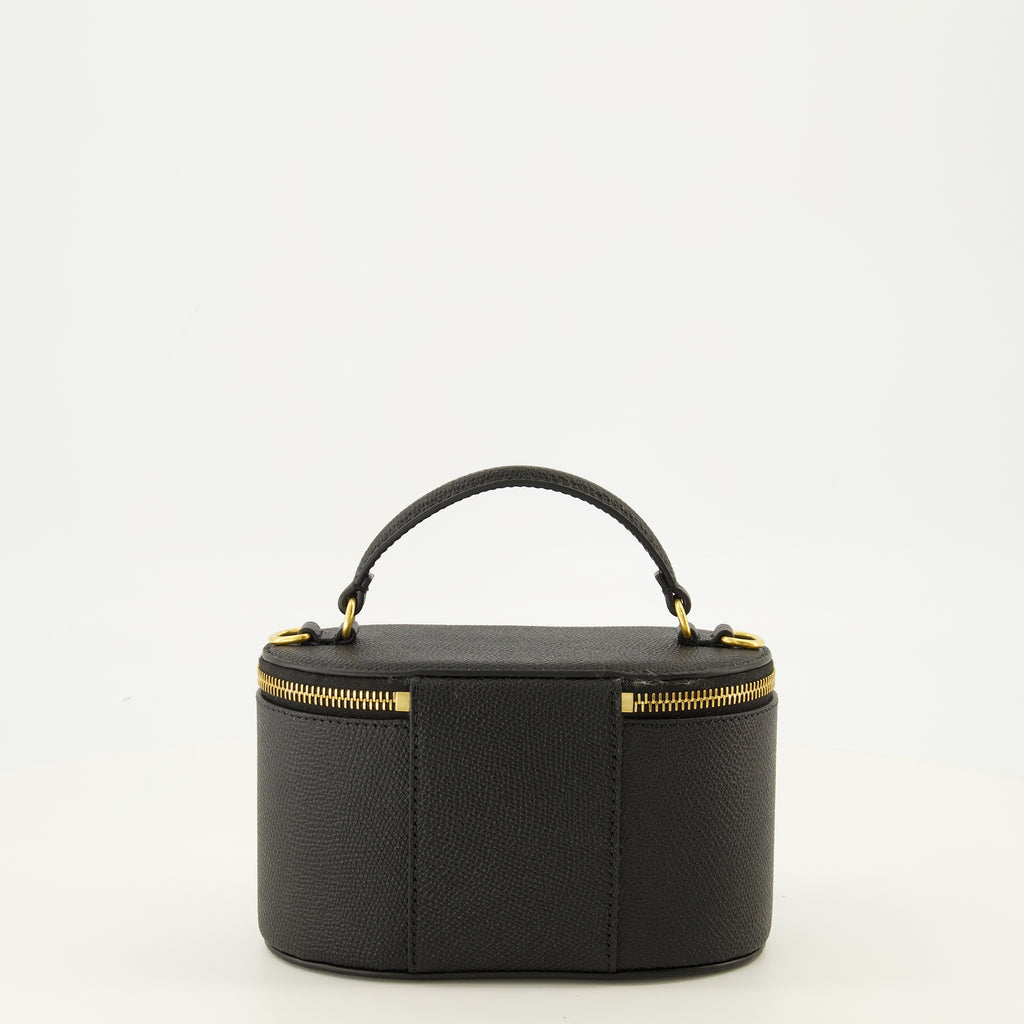 Pochettes Mini sac Vanity Case en cuir noir Valentino Garavani Noir Femme