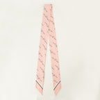 Écharpes, foulards et gants Bandeau en soie Shadow rose clair Givenchy Rose Femme