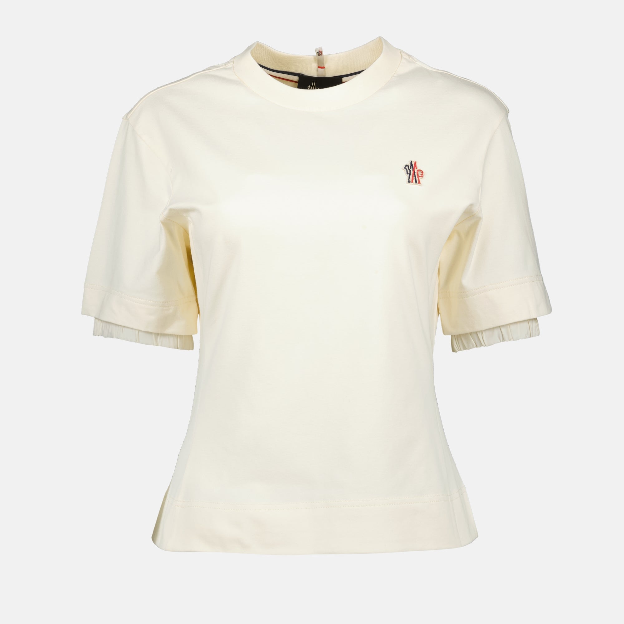 T-shirts T-shirt à logo Moncler Grenoble Beige Femme