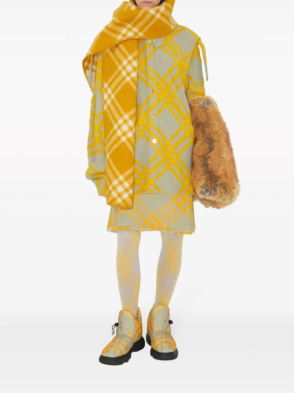 Camisas Camisa de lana Burberry Caqui Femme