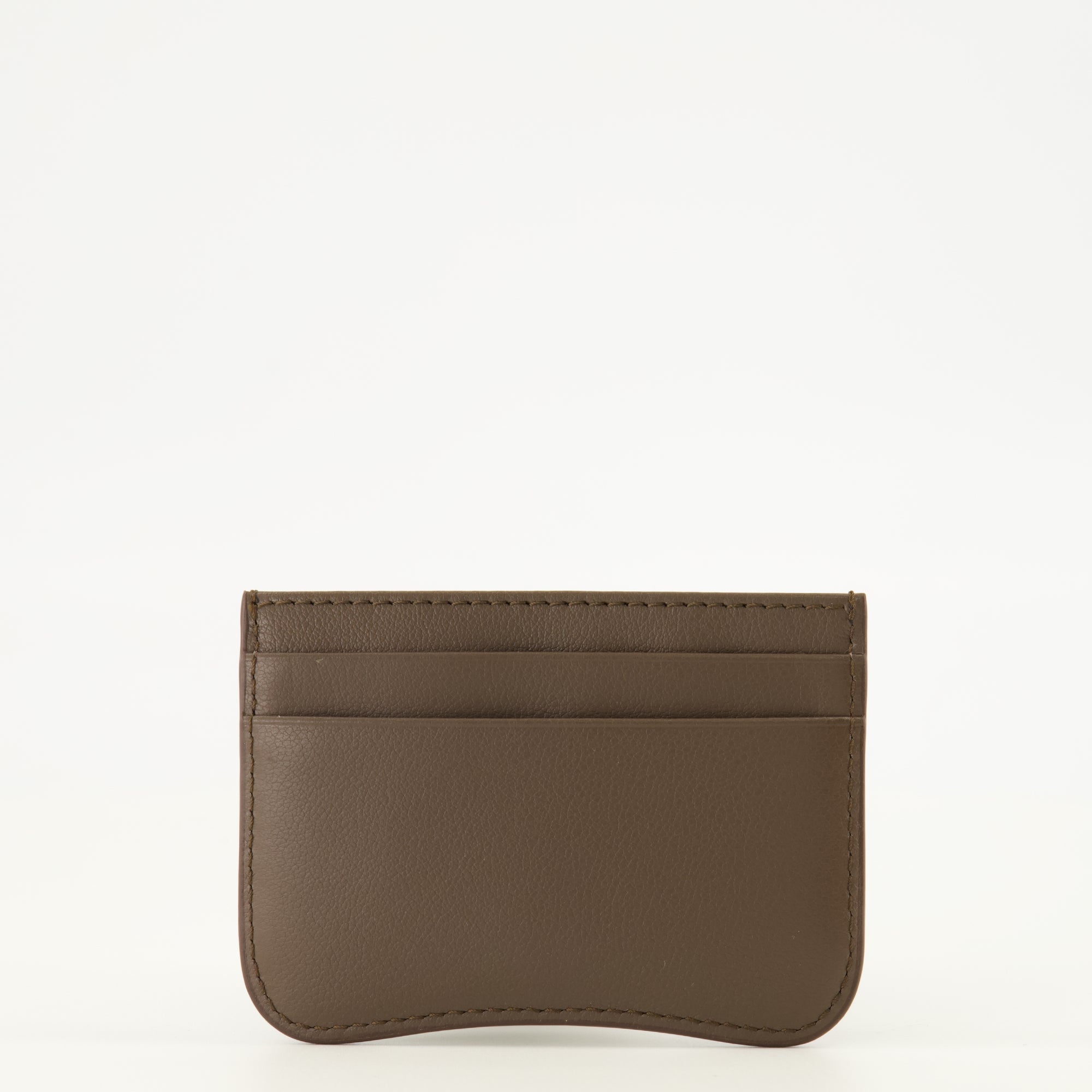 Petite maroquinerie Paris Paris Leather Card Holder in Brown Ami PARIS Marron Unisexe