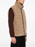 Jacken Ärmellose Jacke Fendi Beige Homme