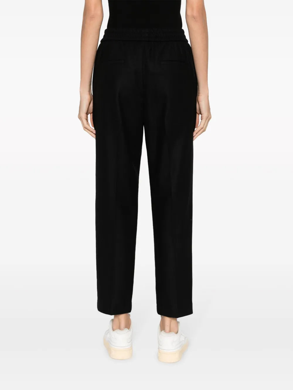 Pantalons Pantalon droit Moncler Noir Femme
