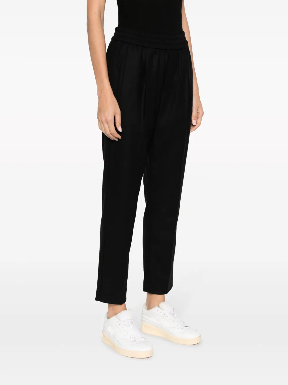 Pantalons Pantalon droit Moncler Noir Femme