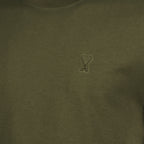 T-shirts T-shirt Ami de coeur Ami PARIS Kaki Unisexe