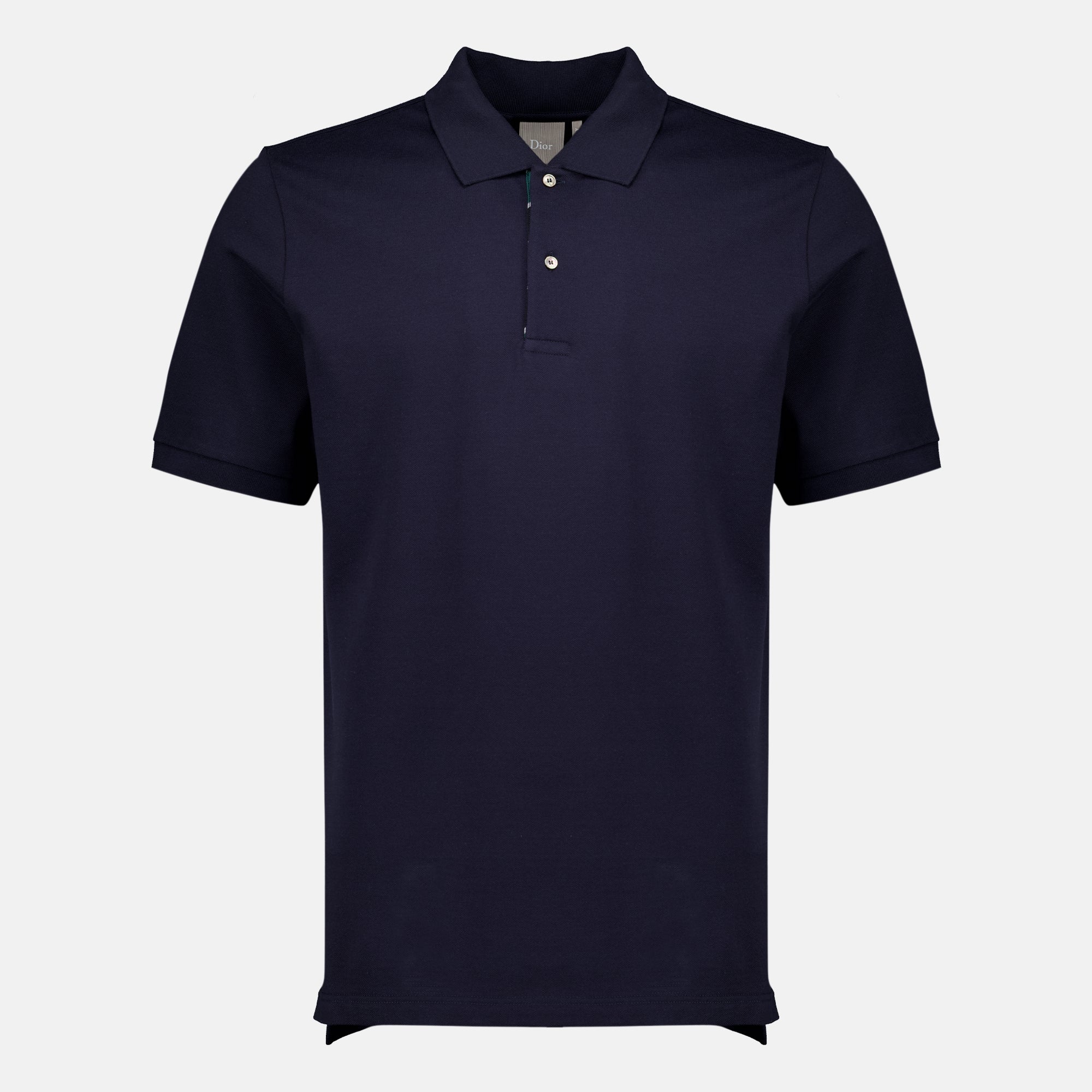 Polos Polo in Cotone Blu Marino Dior Bleu foncé Homme