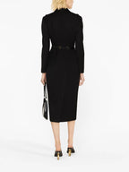 Robes Robe en natté stretch Prada Noir Femme