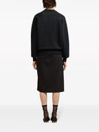 Sweatshirts Embroidered Ami Sweatshirt Ami PARIS Black Unisex