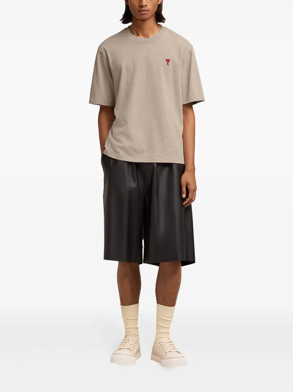 T-shirts Ami de Coeur T-shirt Ami PARIS Beige Unisex