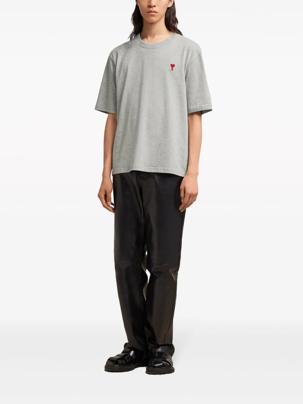 T-shirts Ami de Coeur T-shirt Ami PARIS Gray Unisex