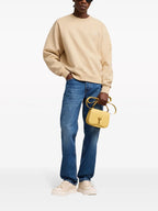 Sweatshirts Sweatshirt Ami brodé Ami PARIS Beige Unisexe