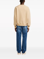 Sweatshirts Sweatshirt Ami brodé Ami PARIS Beige Unisexe