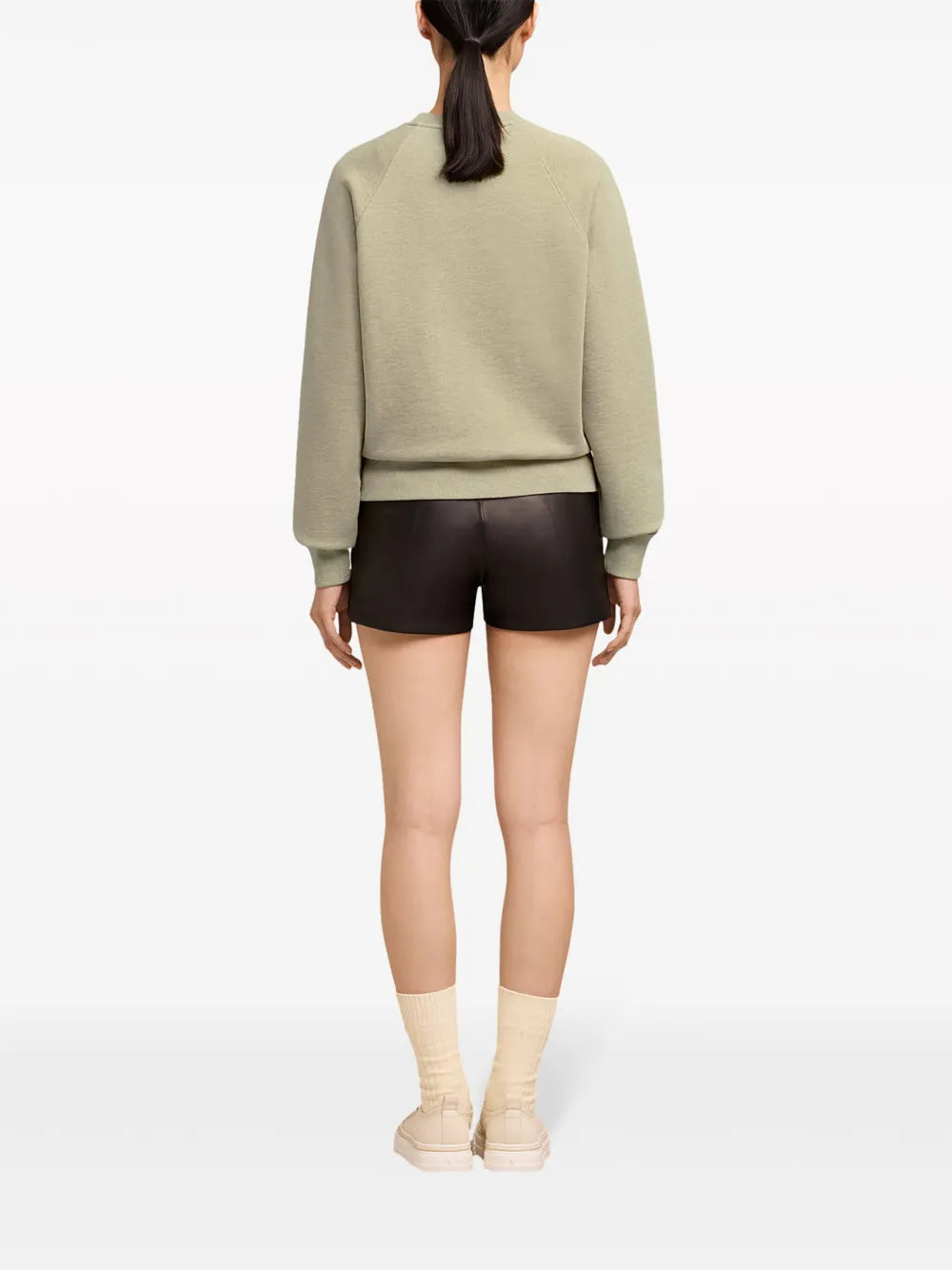 Sweatshirts Sweatshirt Ami de Coeur Ami PARIS Kaki Unisexe