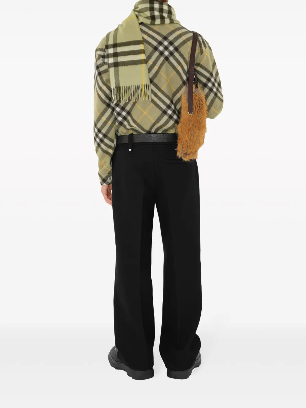 Hemden Wollhemd Burberry Khaki Homme