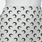 Shorts Mallas Ciclismo Moon Marine Serre Blanc Femme